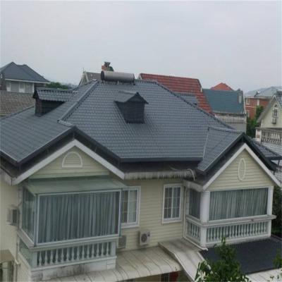 China residential & Indon Industrial Heat Insulated Asa Synthetic Resin Roof Tile Roofing Shingles for sale