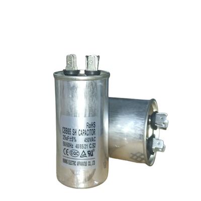 China CBB65 450V 25mfd AC motorcondensator 250 terminals S2 Te koop