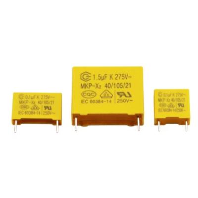 China Capacitadores fijos MKP X2 supresión de interferencias electromagnéticas en venta