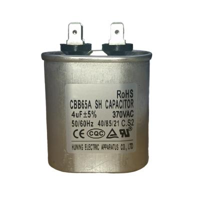 China 370V 4mfd AC Motor Capacitor CBB65 Com 85°C 50/60Hz Ac Mfd Capacitor à venda