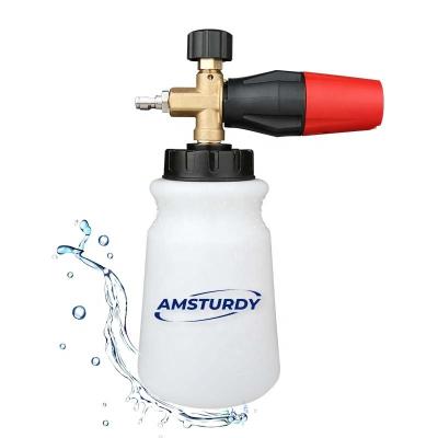 China AMSTURDY FC13Y Premium Wide Neck Car Wash Adjustable Pressure 2200w Washer Garden Foam Cannon hi hi for sale