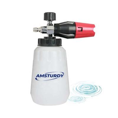 China AMSTURDY FC03N 1/4 Quick Connect Hi Pressure Snow Car Wash Tool Foam Cannon for sale