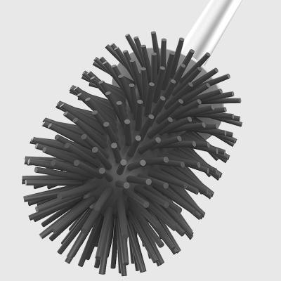 China Sustainable factory wholesale toilet brush holders silicon toilet brush toilet brush for sale