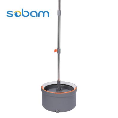 China Sustainable Self Wringing 360 Rotating Square Mop-Head for Hardwood Tile Marble Floors for sale