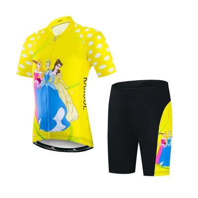 China Karool Kid Antibacterial Quick Dry Lightweight Breathable Bicycle Clothes Suit for sale