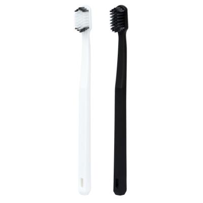 China Home OEM custom black eco friendly adult white soft bristle toothbrush manufacturer for sale