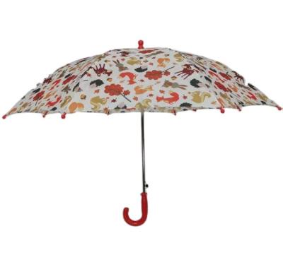 China High Quality Minimalist Kids Umbrella With Cartoons Printed Cheap Rain Kids Umbrella for sale