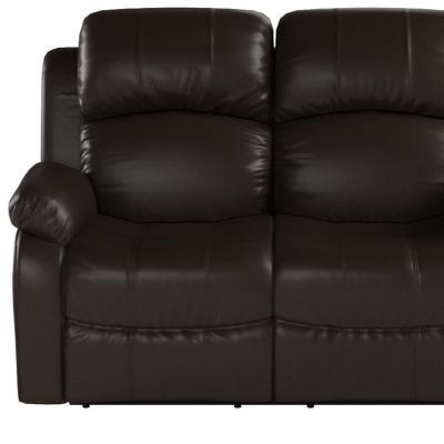 China Modern Design Factory Leisure Two-Seat Sofa Chair Reclining Outdoor Leather Lounge Chair Sofa for sale