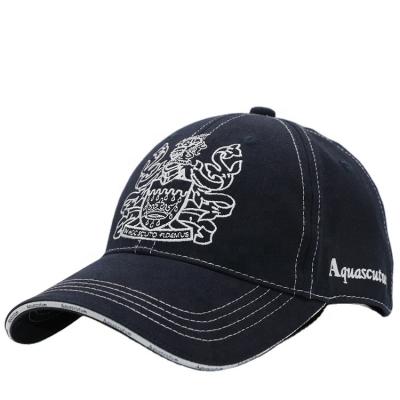 China COMMON 100% Polyester China Embroidery Hat / Black Sports Hats for sale