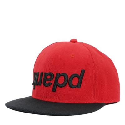 China New style 3d JOINT embroidery logo flat visor baseball hip hop snapback hats for sale