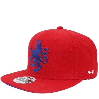 China JOINT Logo 6 Panel Embroidery Snapback Sports Flat Brim Hip Hop Baseball Cap for sale