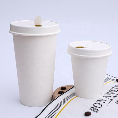 China Good Type Wall Style Packaging Color Feature Original Biodegradable Printing Material Biodegradable Type Paper Cup With Lid for sale