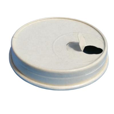 China Biodegradable hot selling 100% eco-friendly paper lids for paper cups for sale