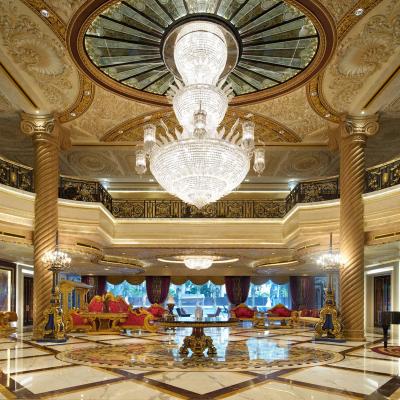 China Custom Empire Modern Foyer Modern Hotel Large Chandelier For Banquet Halls And Hotels for sale