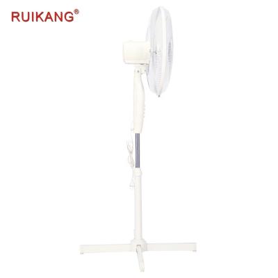 China Cross pedestal fan 3 pp blade pedestal support floor fan high speed powerful electric fan stand for sale