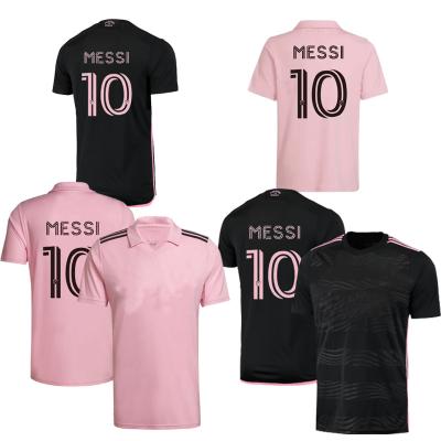 China Shirts & Main the 2022 season new Miami jersey football jersey soccer shirt set custom made home inter pink top thai quality for sale