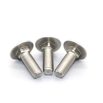 China Heavy Industry Hot Galvanized Mushroom Bolt Tie Down Stainless Steel Hex Head Carriage Bolt for sale