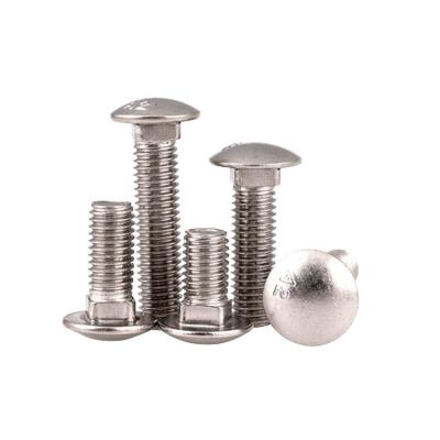 Chine Heavy Industry Low Price Wholesale Carbon Steel Flat Head Bolts M6-M20 Bolt Carriage Bolts Chicago Screw à vendre