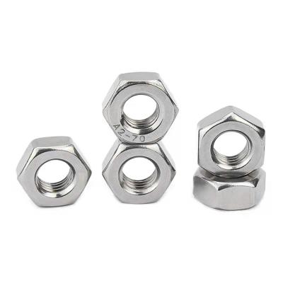 Chine Heavy Industry Furniture Hardware High Quality Carbon Steel Galvanized M8 Hex Screw Nuts à vendre