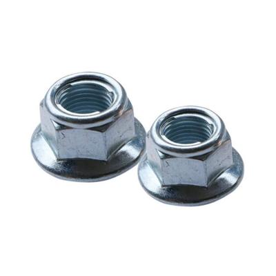 Chine Best Selling Heavy Industry Product Nylon Hex Flange Insert Lock Nut M10 Nylon Self Locking Nut à vendre