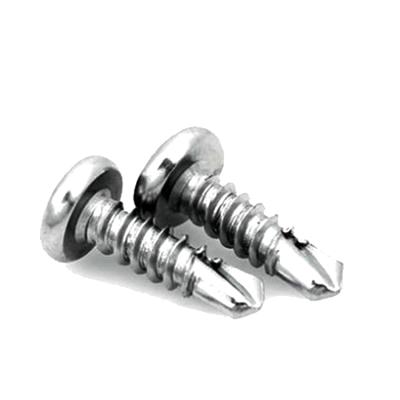 China Factory Wholesale Stainless Steel Pan Round Head Self Tapping Cross Recessed Screw for sale