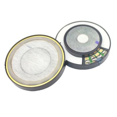 China Hi-Fi Mini Full Range 40mm Speaker 32Ohm Driver Parts For Earphone, Metal Frame Hi-compliance The Diaphragm With Nanofiber FreeEdge for sale