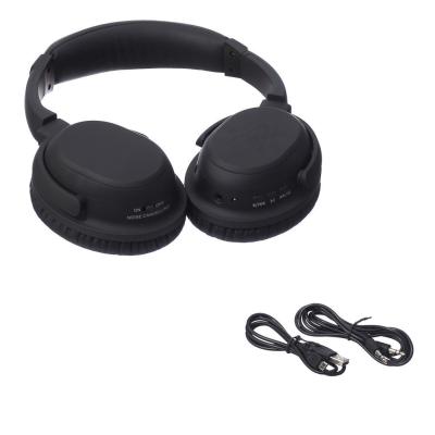 China High Quality Active Headband ANC Noise Reduction Radio 5.0 Headset With 40mm Compound Diaphragm Vibrating Diaphragm for sale