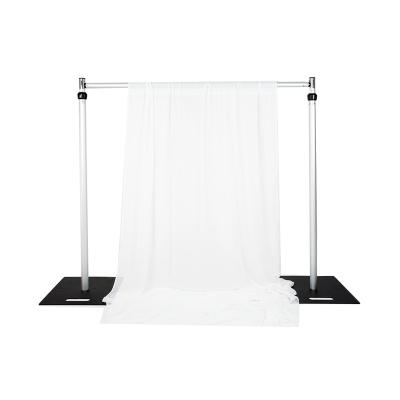 China Wedding Anycase Adjustable Aluminum Pipe With Different Fabric Decoration Backdrop Holder Pipe And Drape for sale