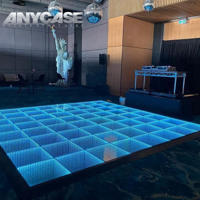 China Event and Wedding Discounting ANYCASE Red Super Easy 110V-220V 3d Conference Led Dance Floor for sale