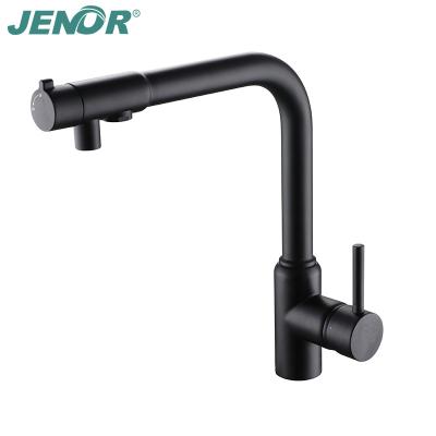 China The Other Arc Drinking Matte Black Sink Kitchen Faucet Modern Swivel High Top Kitchen Mixer Tap Brass Faucet Tap for sale