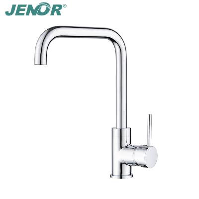 China Other Cheap 2021 New Deck Mounted Kitchen Sink Handmade Mixer Brass Body Taps Kitchen Faucet for sale