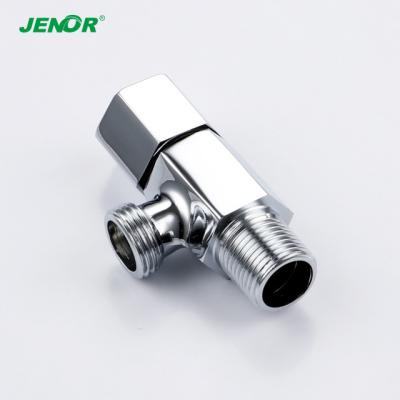 China General Wholesale Hydraulic Single Handle Control Angle Valve Brass Chrome Valve For Home Toliet Use for sale