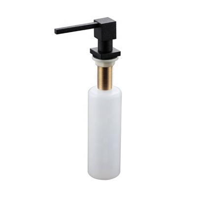 China Double Soap Dispenser Kitchen Sink Accessories Soap Dispenser For Public Area for sale