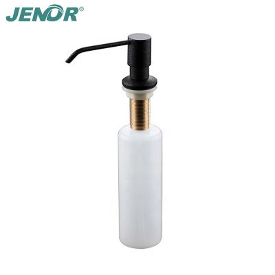 China China Wholesale Cheap Liquid Hand Press Double Soap Dispenser Kitchen Sink Brass Soap Pump Dispensers for sale