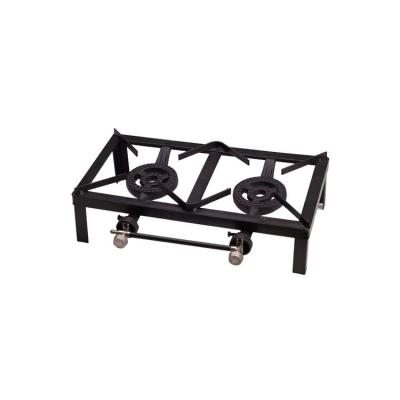 China China Factory Price Cast Iron Light And Affordable Double Burner Plate Cast Iron Double Burner for sale