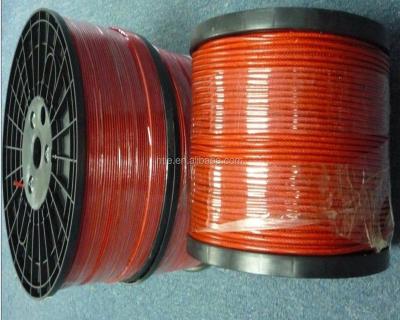 China Good quality and cheap price cheap price transparent color pvc coated steel wire rope for sale