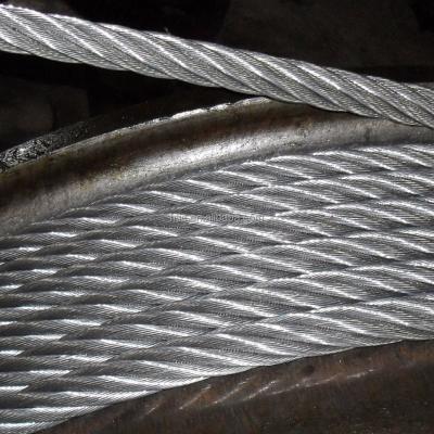 China Rope 8*19S+IWR Elevator Steel Wire Rope for sale