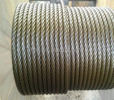 China Rope 8*19 Galvanized Wire Rope 16mm for sale