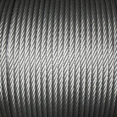 China Rope Manufactures Wholesale Galvanized Steel Wire Rope 10mm for sale