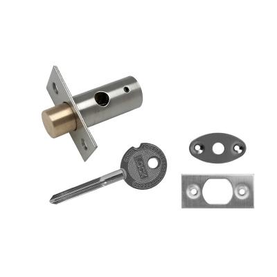 China Steel Pipe Abyssinian Well Stainless Fireproof Copper Core Conceal Door Lock,Door Bolt Lock Cross for sale