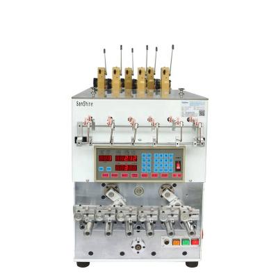 China energy & Mining Six Shafts Fine Wire Automatic Winding Machine With Wire Twister for sale