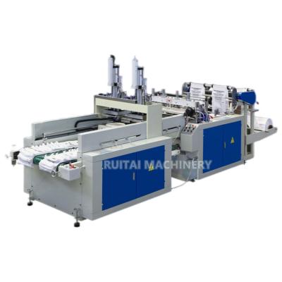 China Shopping Plastic T-shirt Bag Making Machine for sale