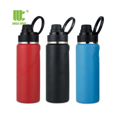 China 20oz New Viable Single Handle Design Stainless Steel Vacuum Insulated Hydration Flask Water Bottle for sale