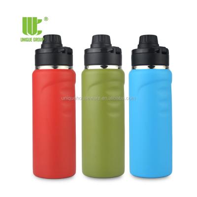 China Sustainable New Products 2020 Cool Stylish 20oz Sports Insulated Stainless Steel Water Bottle With Spout Lid for sale