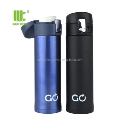 China Double Wall Stainless Steel Water Sport Water Bottle Termos Voss Botella De Agua Coffee Sustainable Updraft for sale