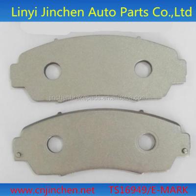 China High Quality Steel Rear Brake Pad Plate With TS16949 Certificate for sale