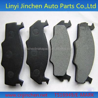 China Low-metallic/semi-metallic/ceramic brake pad auto parts ceramic automotive brake pads best prices D838/WVA21860/GDB1199 for sale