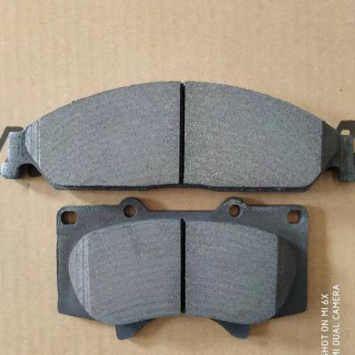 China Car Spare Parts D333 / WVA24122 / GDB3481 Low-metallic / Semi-metallic / Ceramic Brake Pads for sale