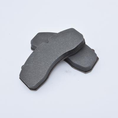 China WVA29253 Ceramic / Semi-Metallic Truck Brake Pads / Active Bus Brake Pads Long Life for sale