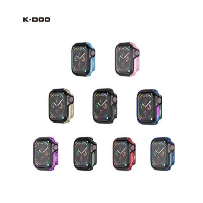 China K-DOO Shockproof High Quality Metal Frame TPU Aluminum Protective Case For Apple Smart Watches 45mm 41mm 44mm 40mm 42mm 38mm for sale